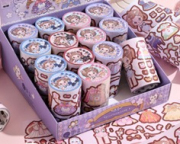 Little Girl Dress Up Roll Sticker